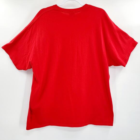 Star Wars Red Black White R2-D2 and C-3PO Concert Poster T-Shirt Men's Size 2X - Picture 2 of 4